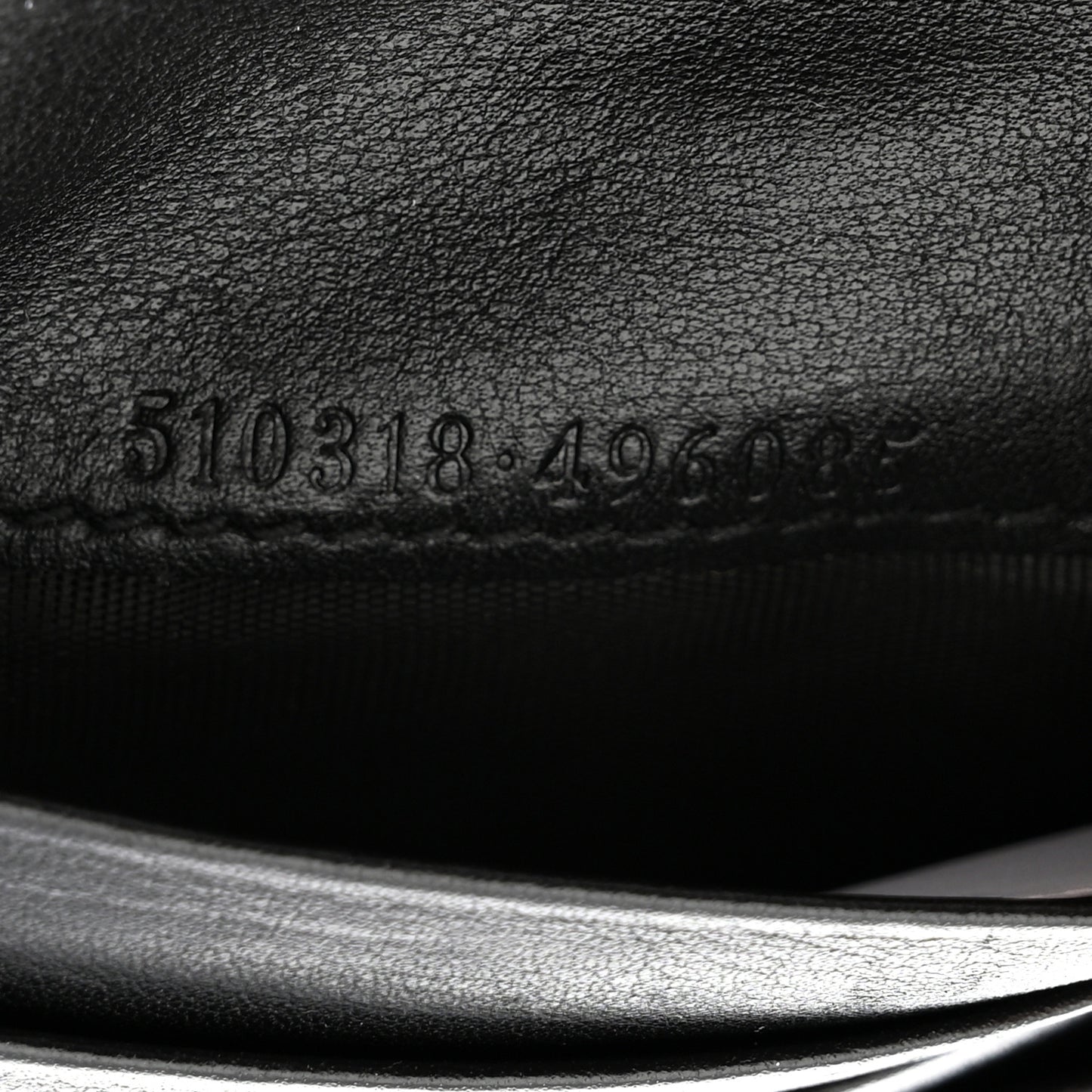 Microguccissima Snap Bi-Fold Wallet Black