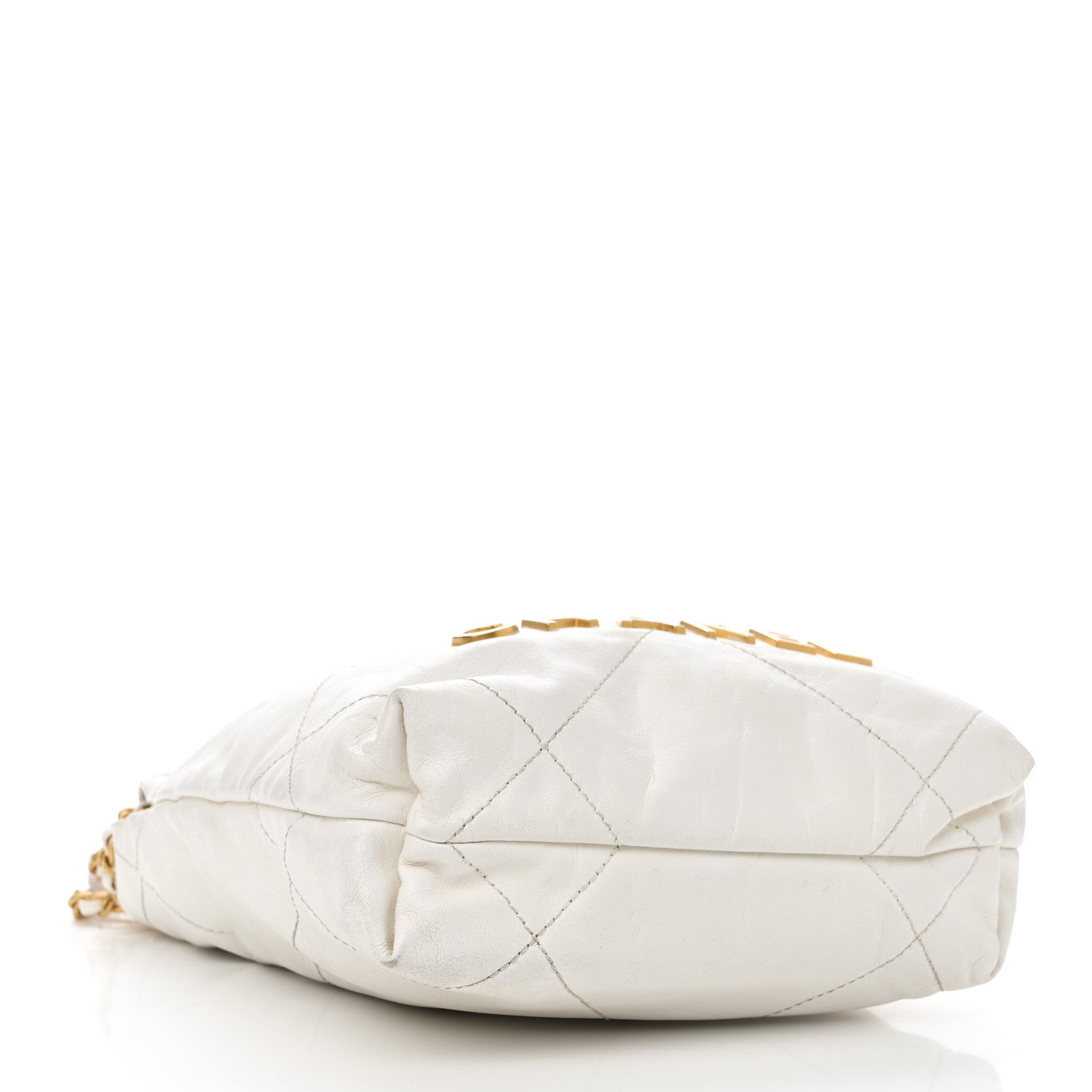 Chanel Shiny Calfskin Quilted Mini Chanel 22 White 4 of 11