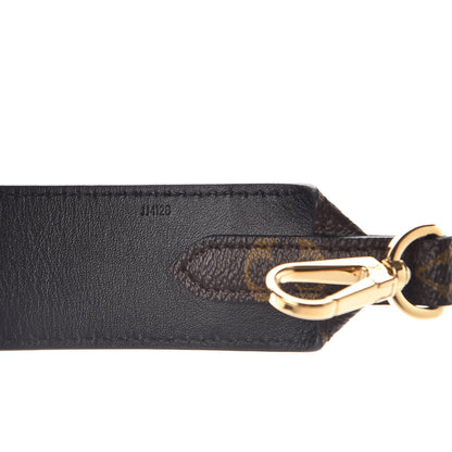 Louis Vuitton Monogram Bandouliere Shoulder Strap Black 4 of 6