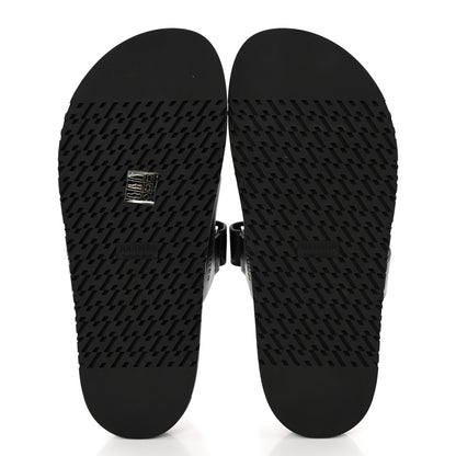 Hermes Calfskin Womens Chypre Sandals 40 Black 5 of 9