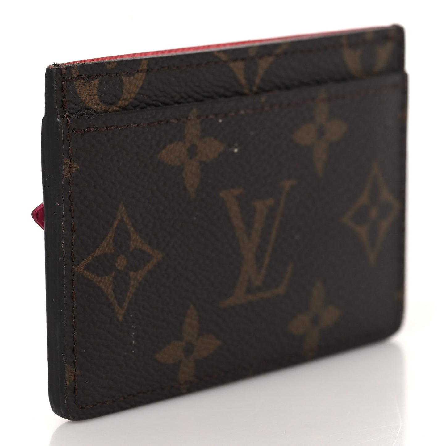 Monogram Lovely Birds Card Holder