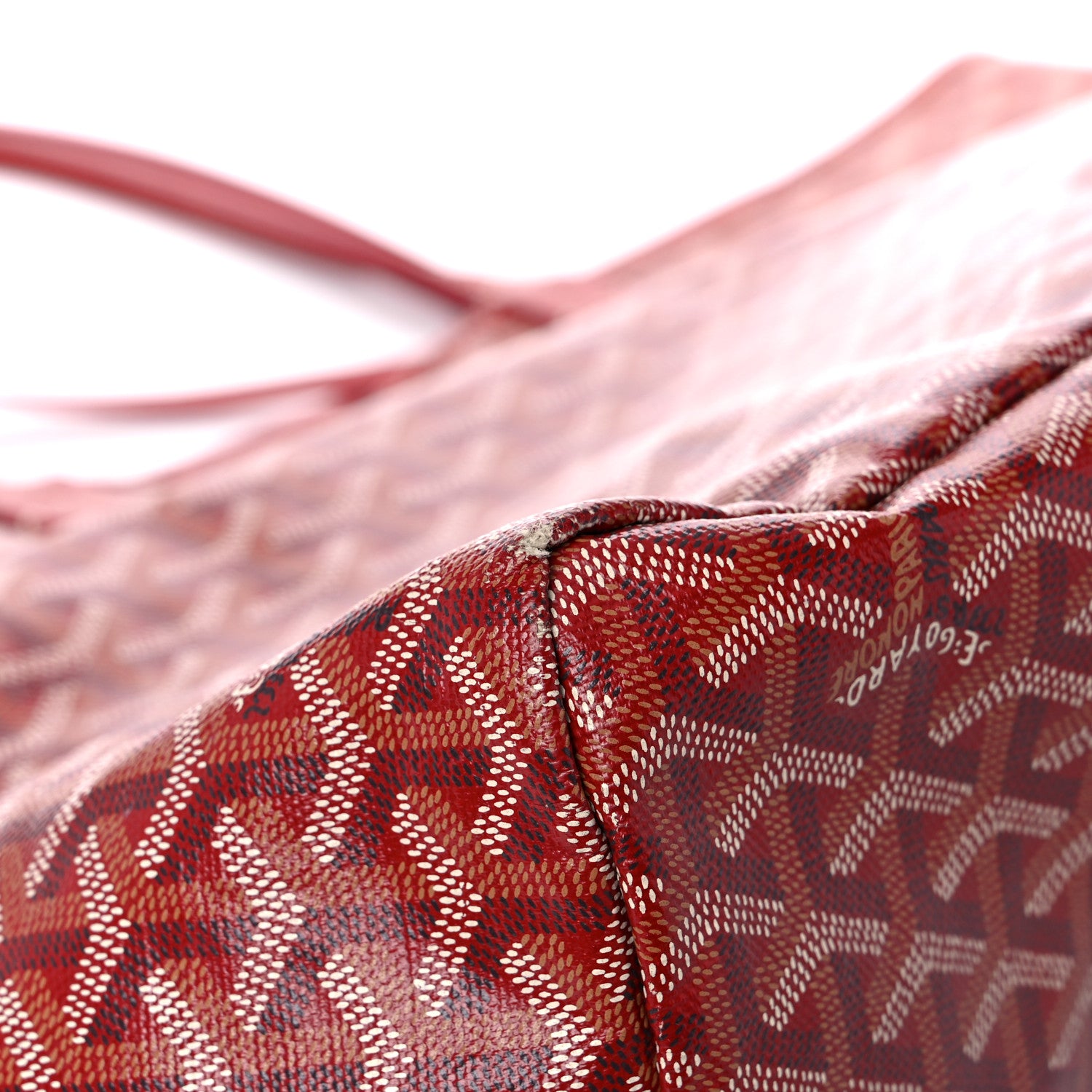 Goyard Goyardine Saint Louis PM Red 9 of 17
