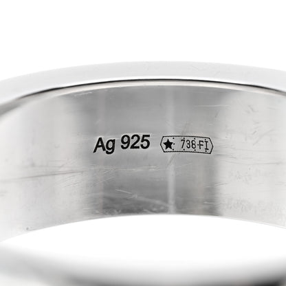 Gucci Sterling Silver Narrow GucciGhost Hamlet Skull Ring 57 8 6 of 6