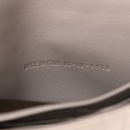 Christian Dior Patent Cannage New Lock Pouch Grey 7 of 10