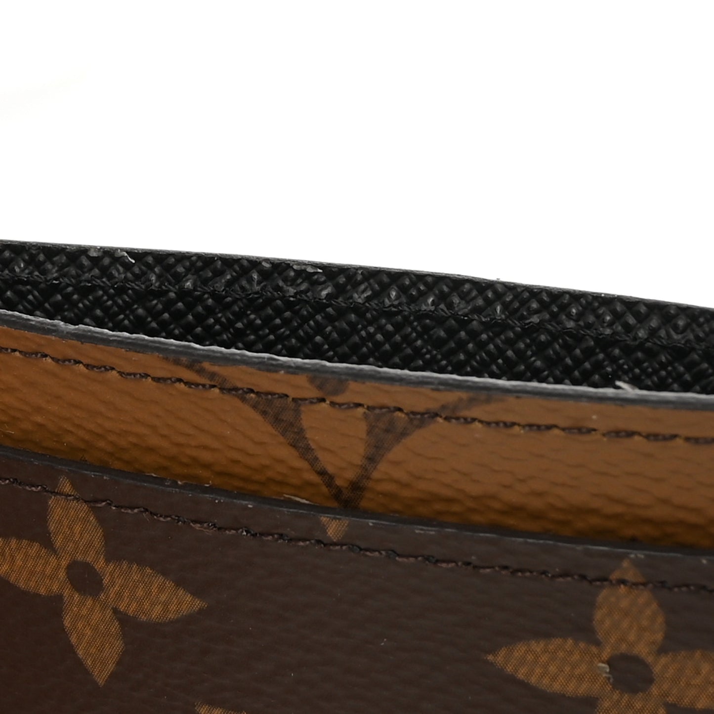 Reverse Monogram Card Holder