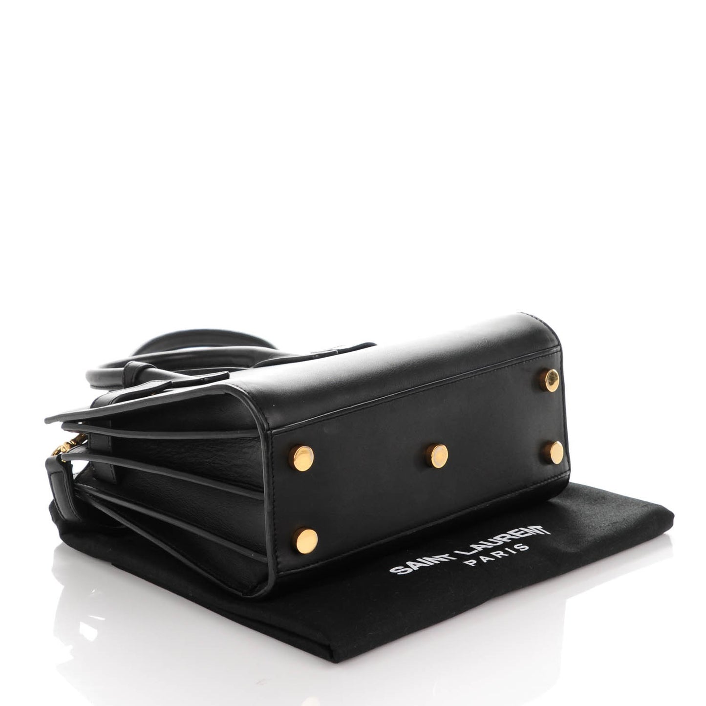 Calfskin Nano Sac De Jour Black