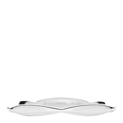 Chanel Platinum Camelia Wedding Band Ring 52 6 1 of 6