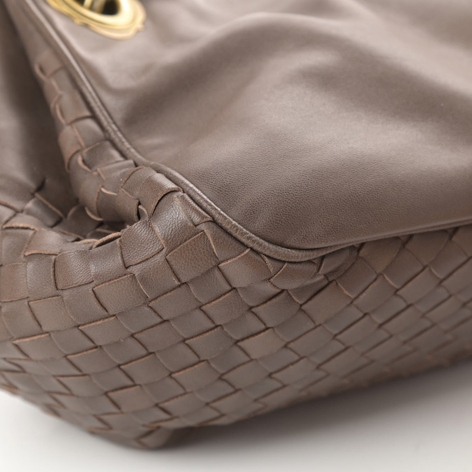Bottega Veneta Nappa Intrecciato Napoli Shoulder Bag 12 of 16