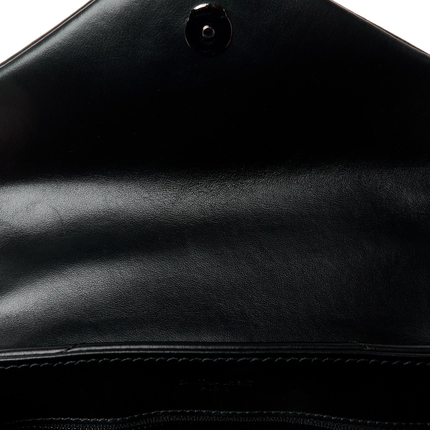 Saint Laurent Calfskin Y Quilted Monogram Monochrome Toy Loulou Crossbody Bag Black 12 of 12