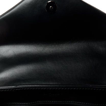 Saint Laurent Calfskin Y Quilted Monogram Monochrome Toy Loulou Crossbody Bag Black 12 of 12