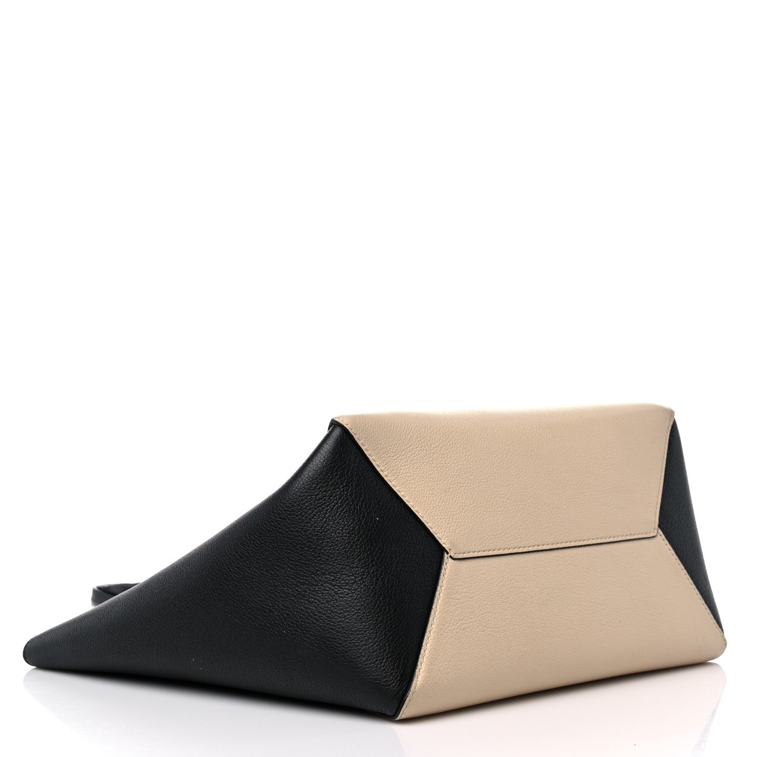 Louis Vuitton Calfskin Lockme Cabas Vanille Black 4 of 11