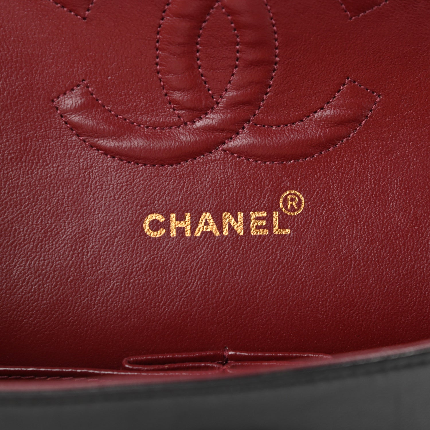 Chanel Lambskin Quilted Medium Double Flap Black 5 of 11