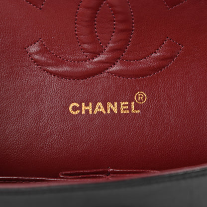 Chanel Lambskin Quilted Medium Double Flap Black 5 of 11