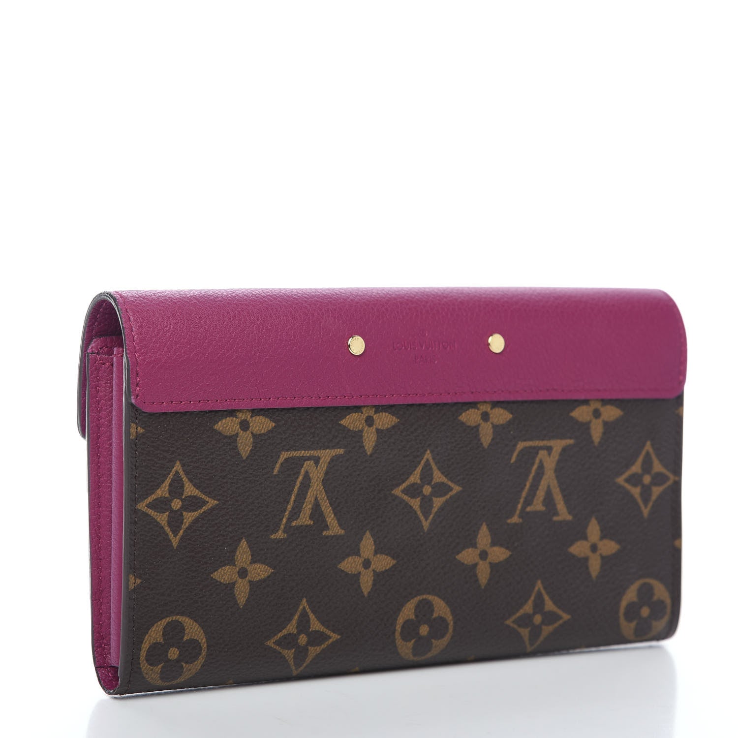 Louis Vuitton Monogram Pallas Wallet Grape 2 of 7
