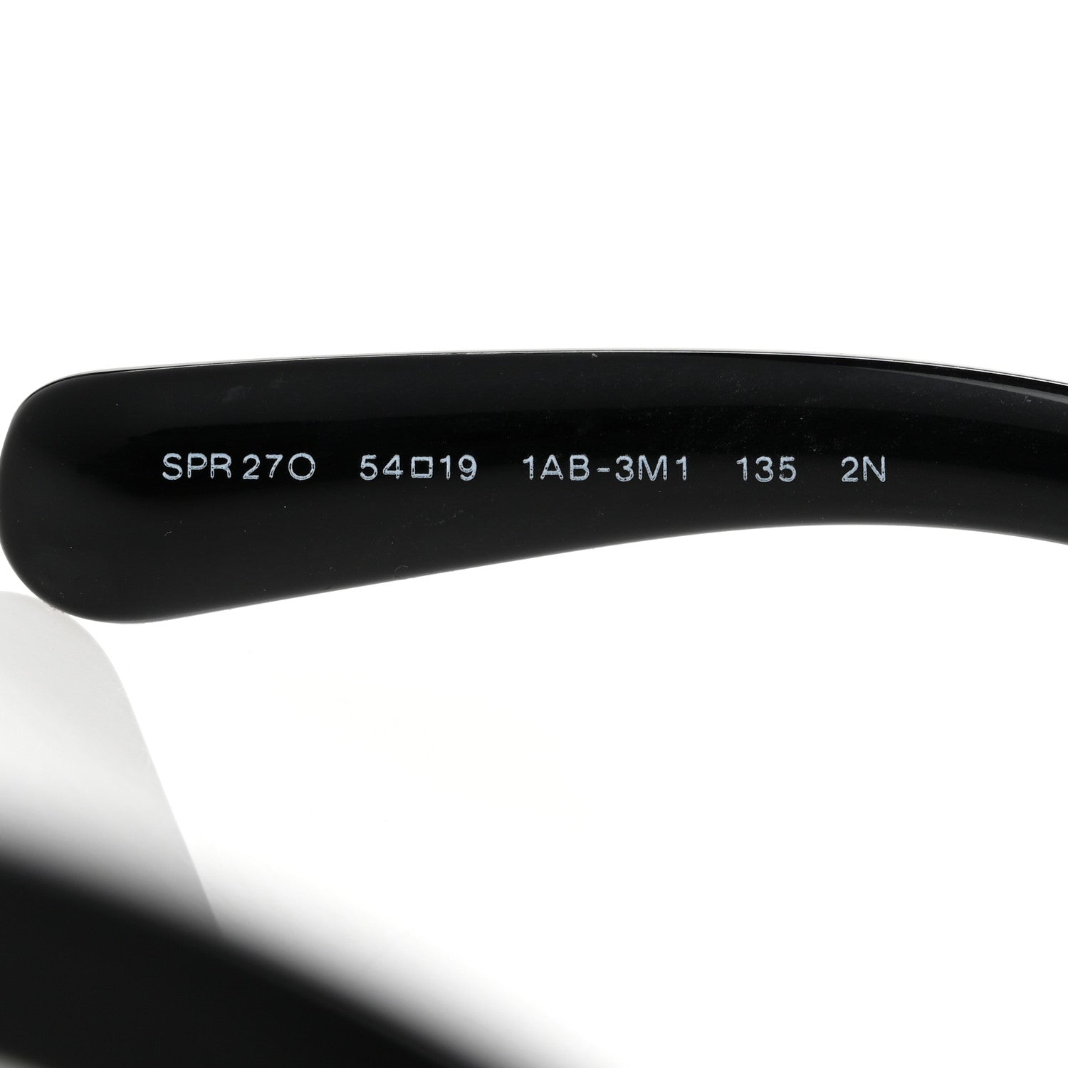 Prada Acetate Baroque Sunglasses SPR 27O Black 6 of 8