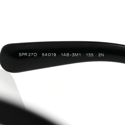 Prada Acetate Baroque Sunglasses SPR 27O Black 6 of 8