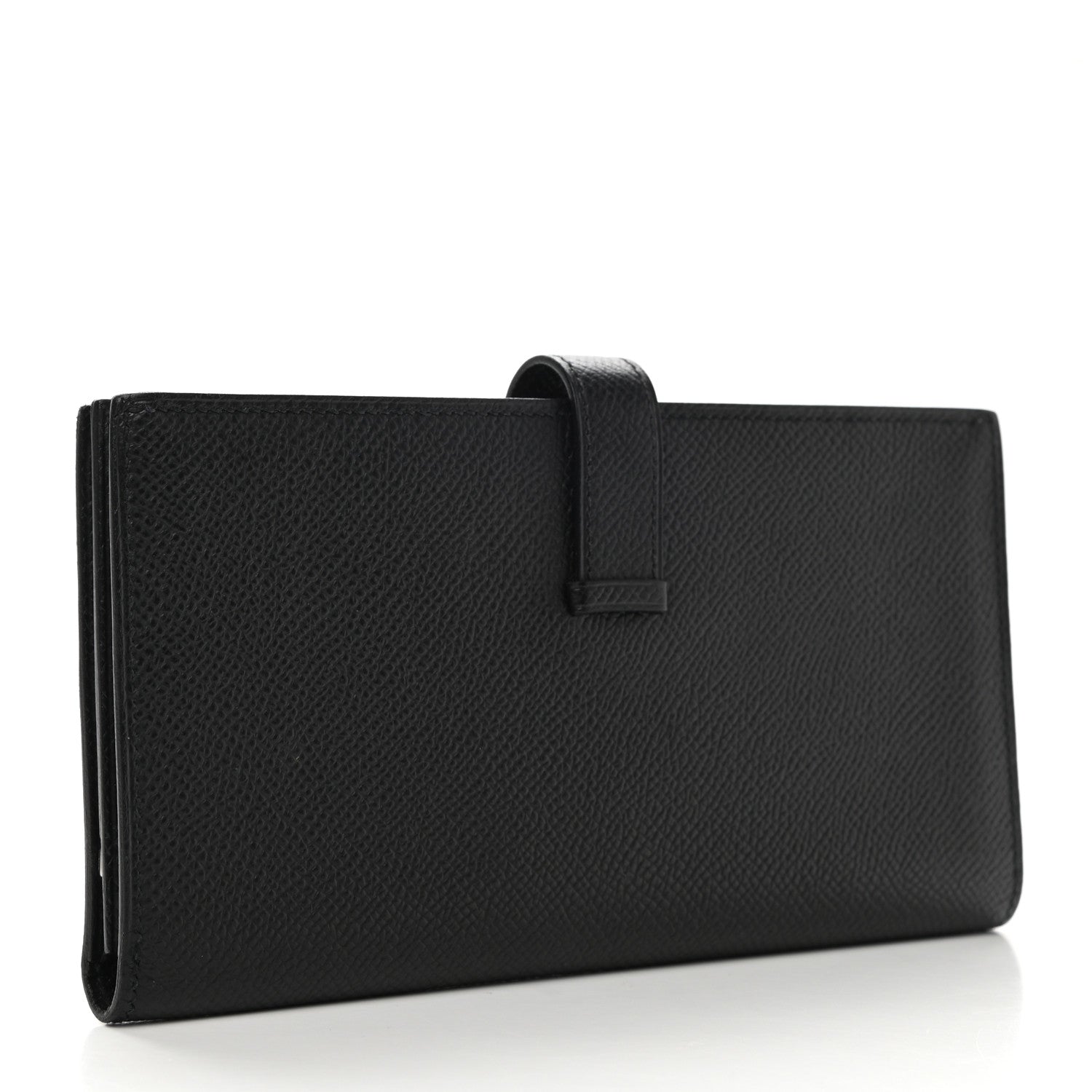 Hermes Epsom Bearn Gusset Wallet Black 3 of 8