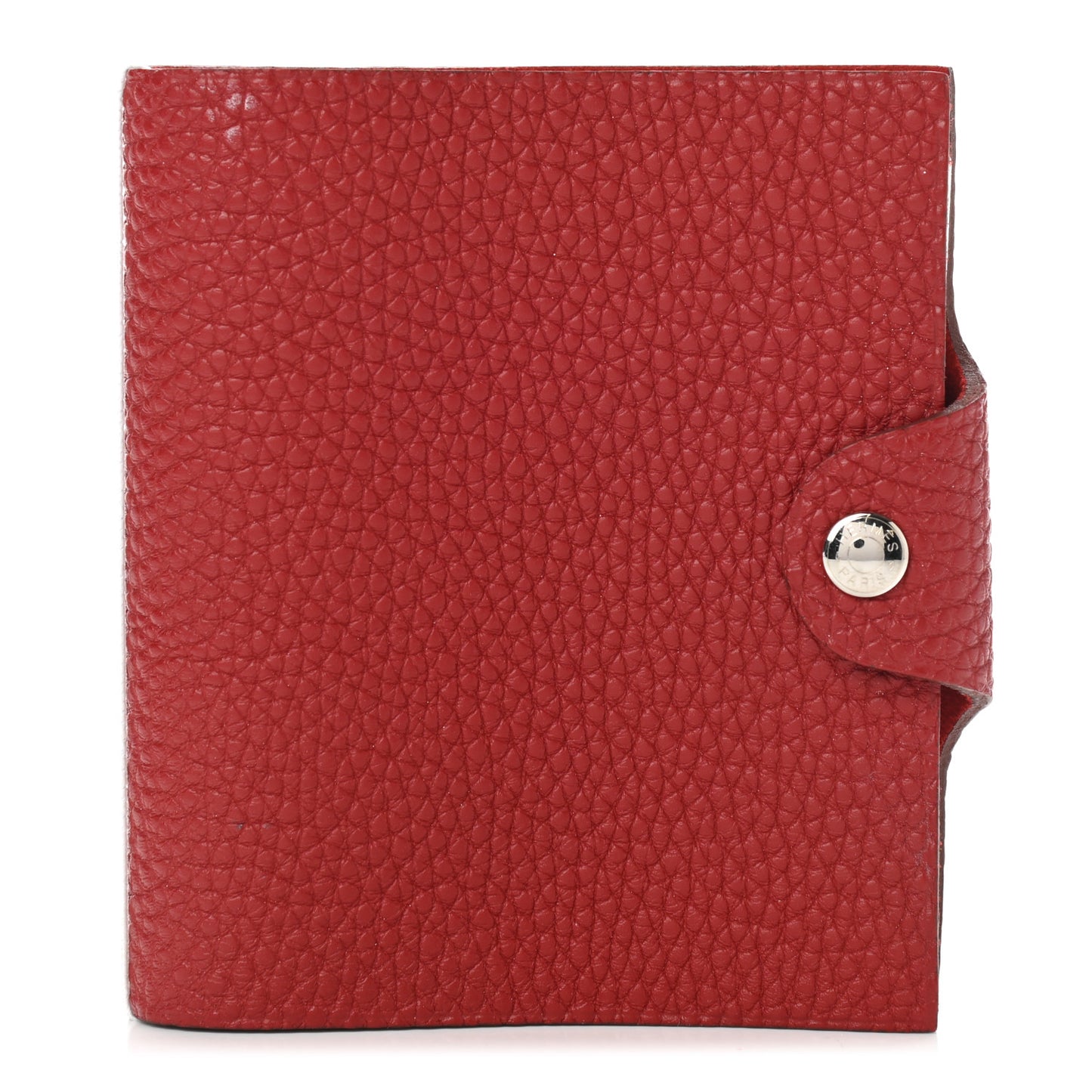 Togo Ulysse Mini Notebook Rouge Garance