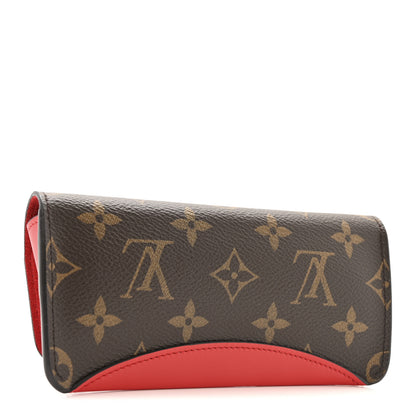 Louis Vuitton Monogram Woody Sunglass Case Rouge 3 of 9