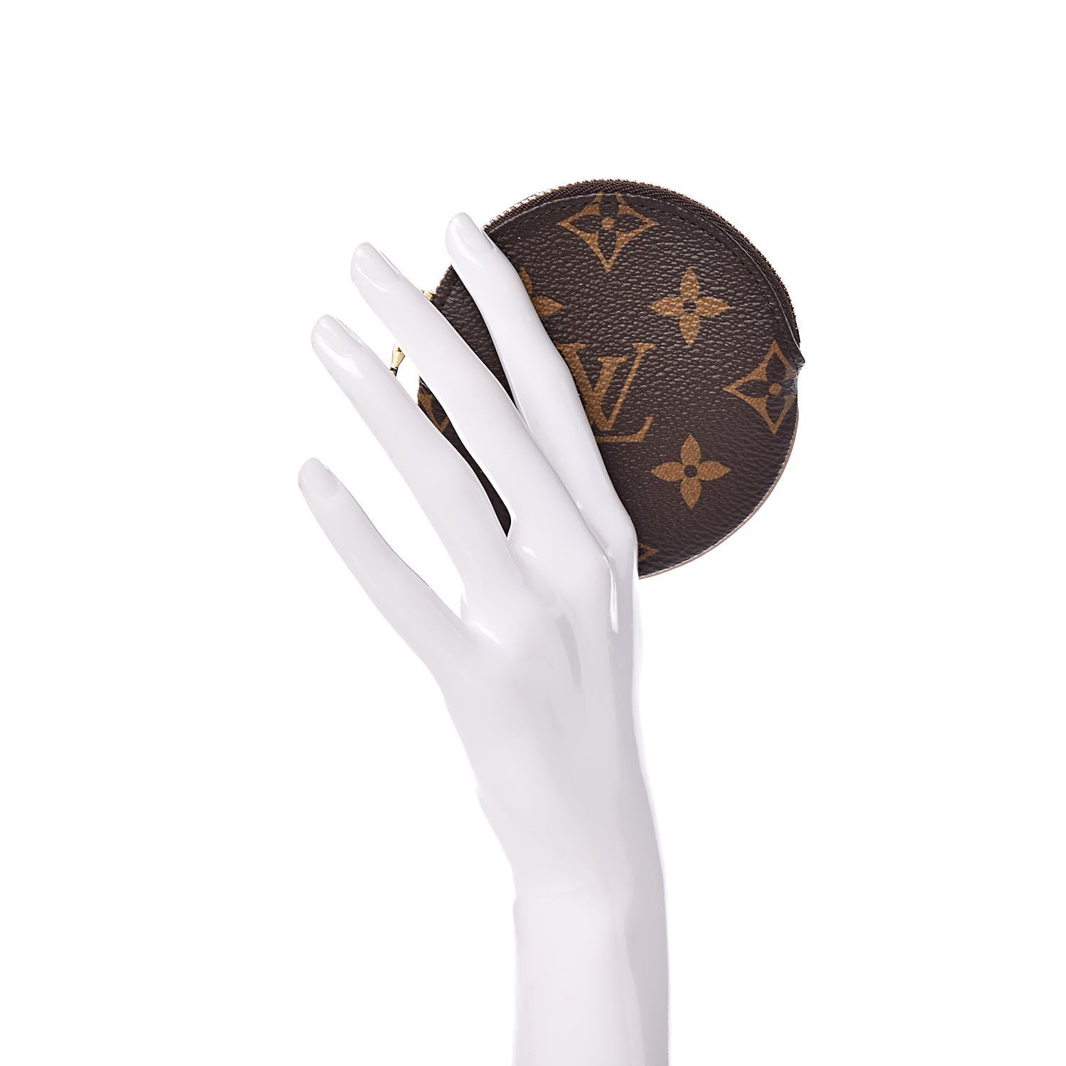 Louis Vuitton Monogram Round Coin Purse 2 of 7