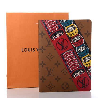 Louis Vuitton Reverse Monogram Kabuki Stickers Clemence Notebook 5 of 5