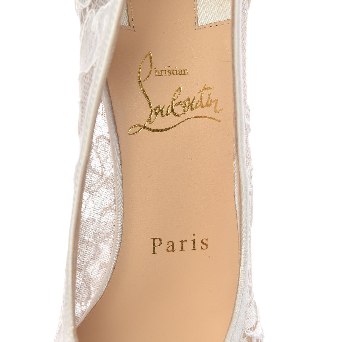 Lace Satin Neoalto 85 Pumps 37 Latte