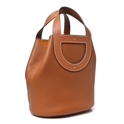 Hermes Taurillon Clemence Swift In-The-Loop 23 Bag Gold 3 of 12