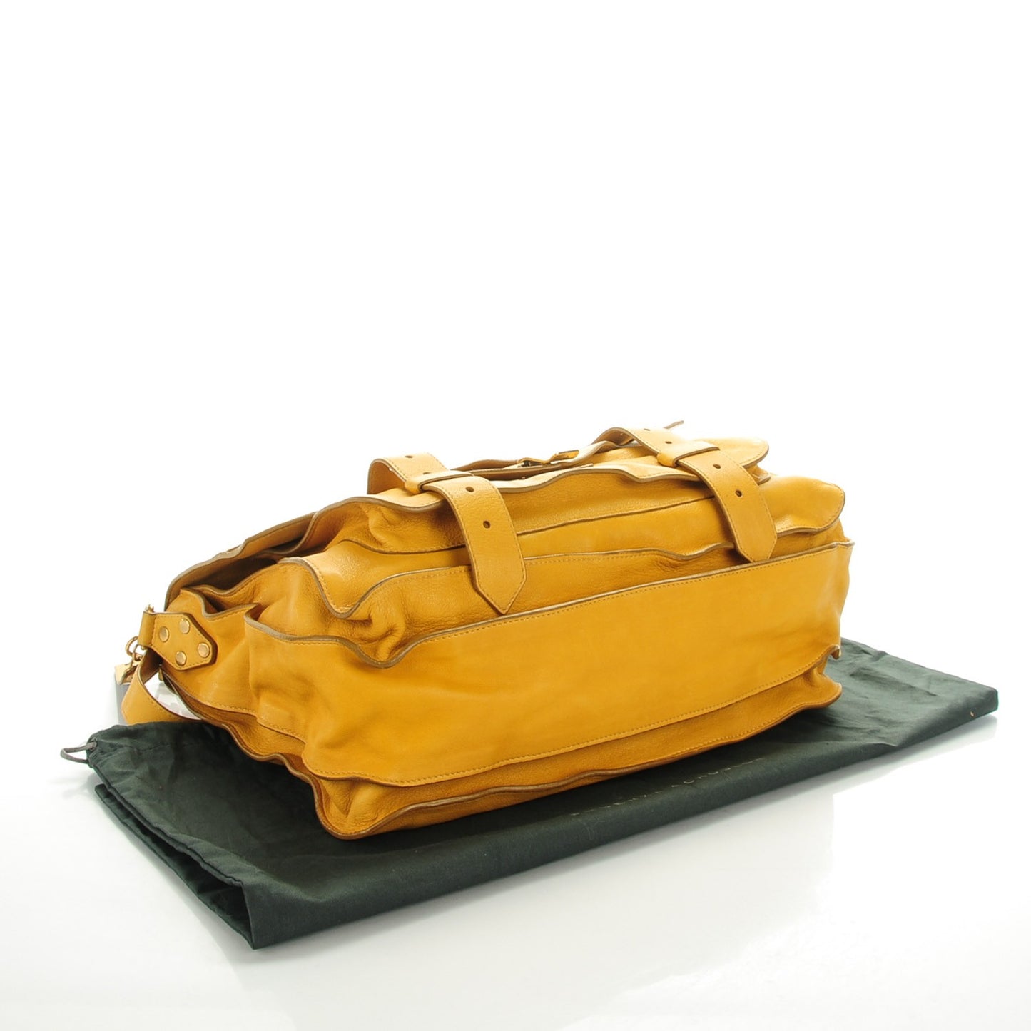 Lambskin Large PS1 Satchel Mustard