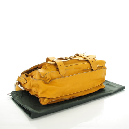 Proenza Schouler Lambskin Large PS1 Satchel Mustard 4 of 10