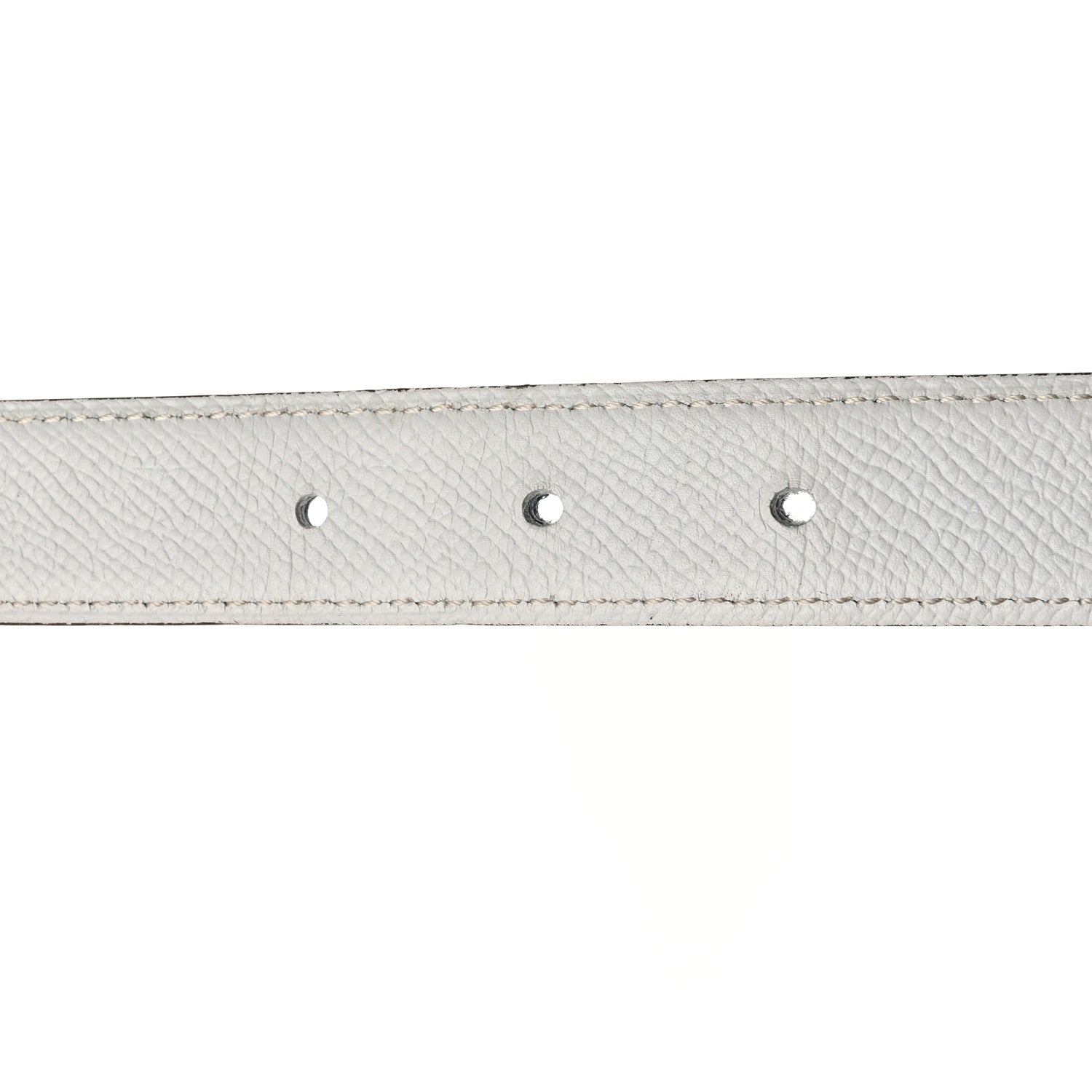 Hermes Epsom 24mm Mini Constance H Belt 85 34 Bleu Brighton White 5 of 7