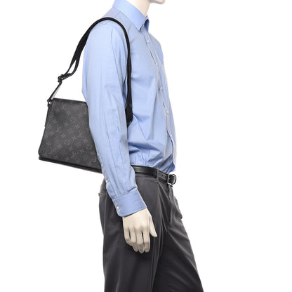 Louis Vuitton Monogram Eclipse District PM Black 2 of 10