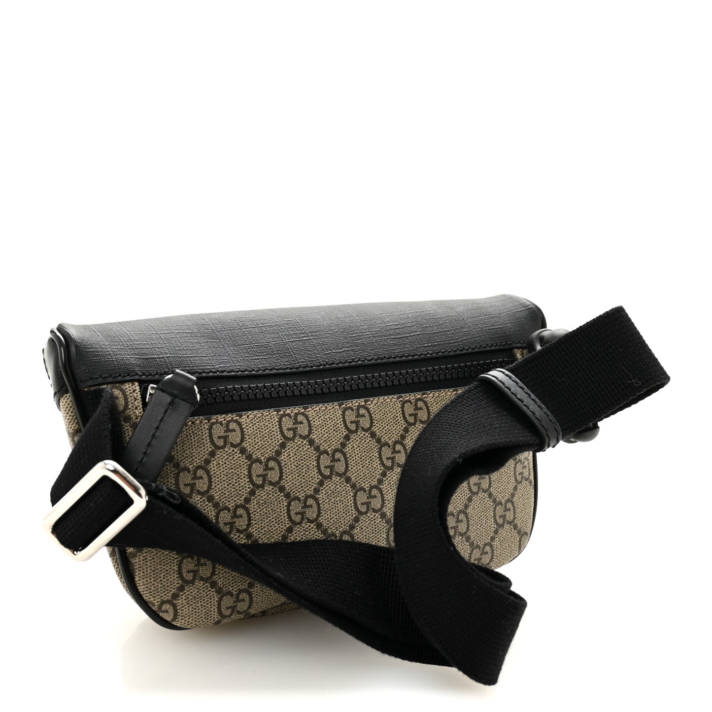 GG Supreme Monogram Belt Bag Black