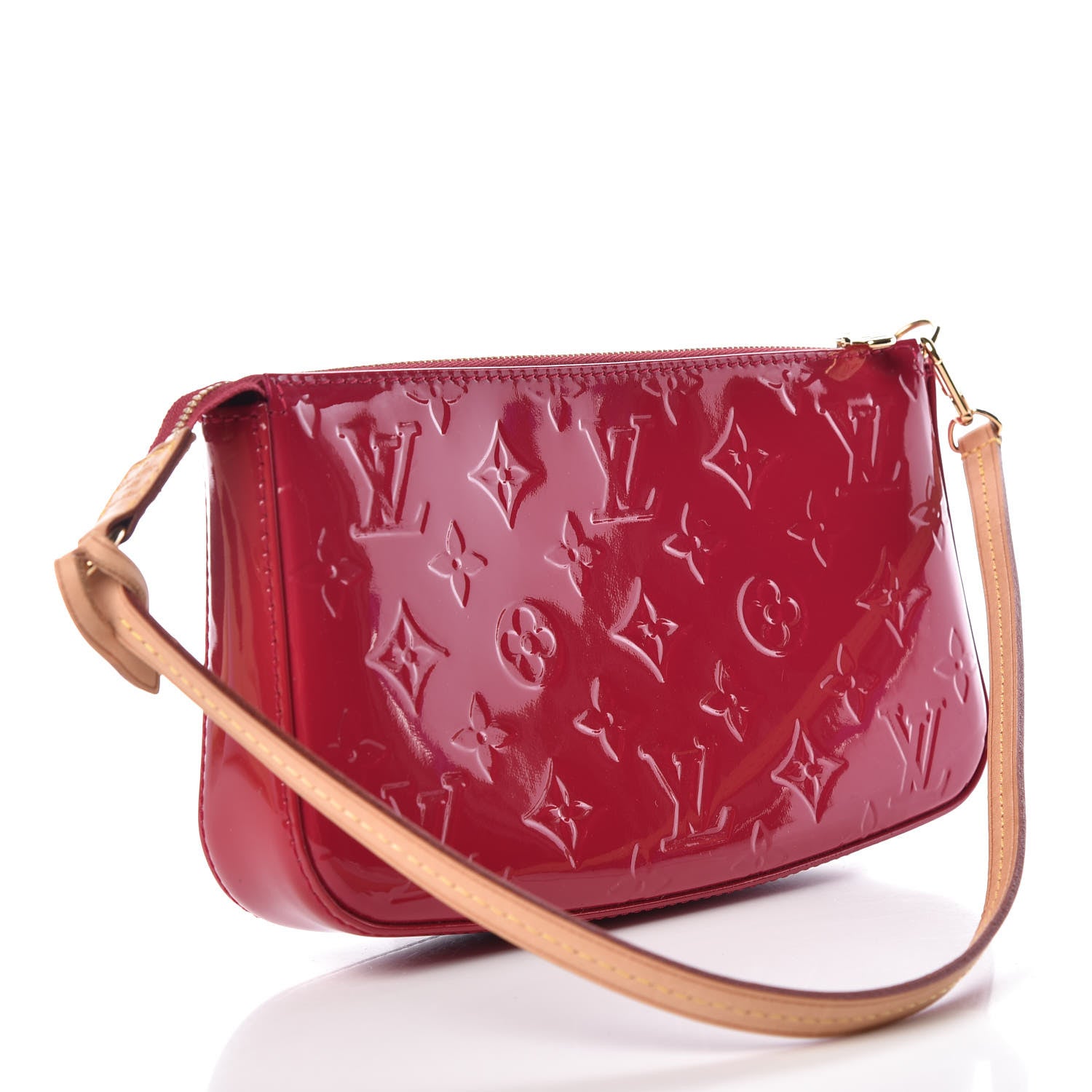 Louis Vuitton Vernis Pochette Accessories NM Rose Indien 3 of 9