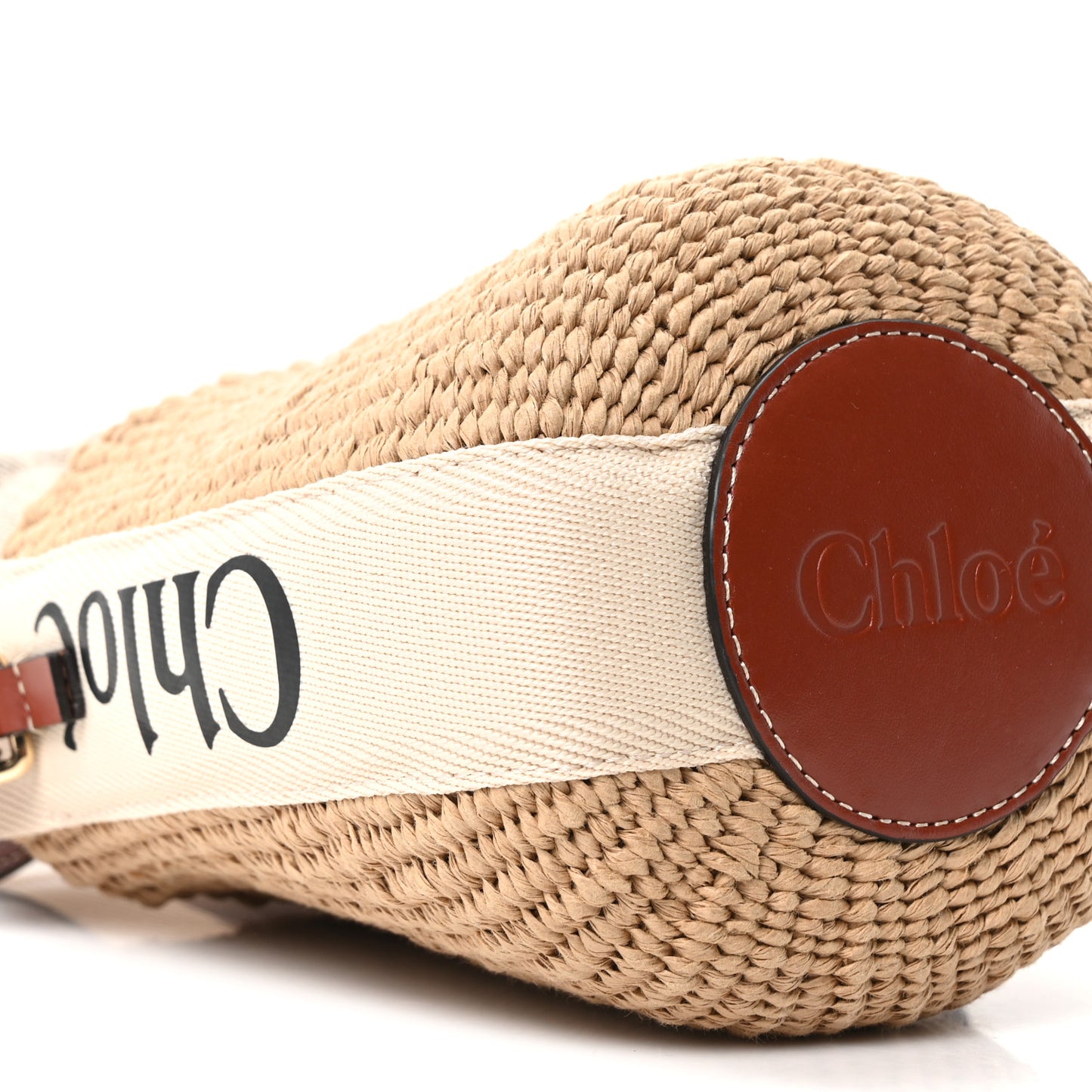 Natural Woven Fiber Small Woody Basket