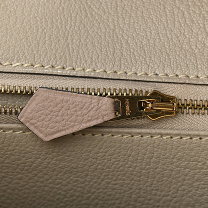 Hermes Togo Birkin 30 Gris Tourterelle 19 of 38