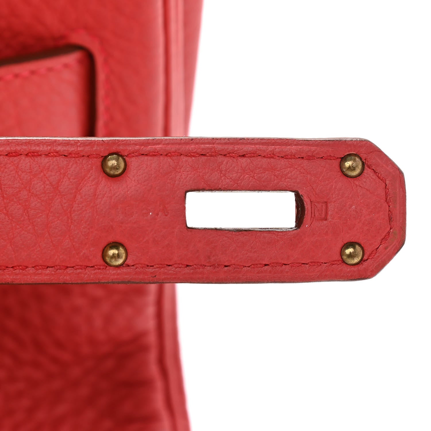 Hermes Taurillon Clemence JPG Shoulder Birkin II 42 Bougainvillea 6 of 9