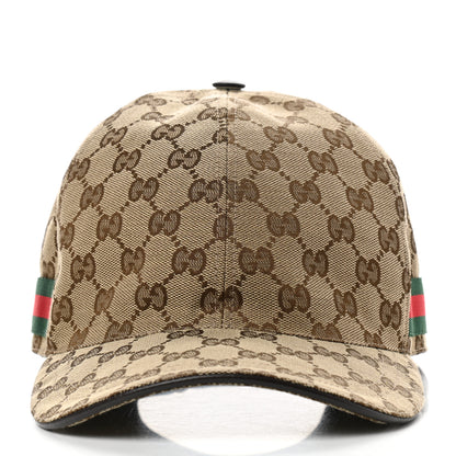 Gucci Monogram Web Baseball Hat L Beige Cocoa 5 of 9