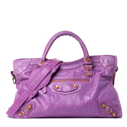 Balenciaga Agneau Giant 12 Gold Hardware City Rose Berlingot 1 of 4