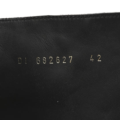 Saint Laurent Calfskin Mens Wyatt 40 Zip Boots 42 Black 7 of 10