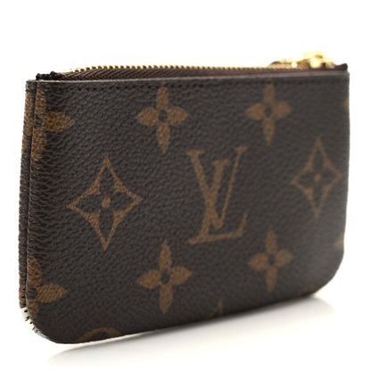 Louis Vuitton Monogram 2022 Christmas Animation Paris Key Pouch Pink 3 of 6