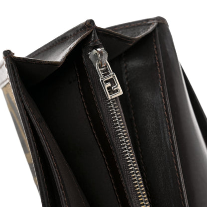 Fendi Zucca Continental Wallet Tobacco 10 of 11