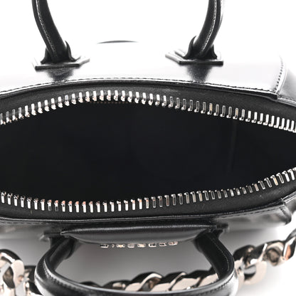 Givenchy Shiny Lord Calfskin Mini Antigona With Chain Black 5 of 10