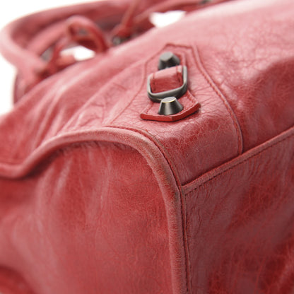 Balenciaga Agneau Classic Hardware City Rouge Cardinal 9 of 16