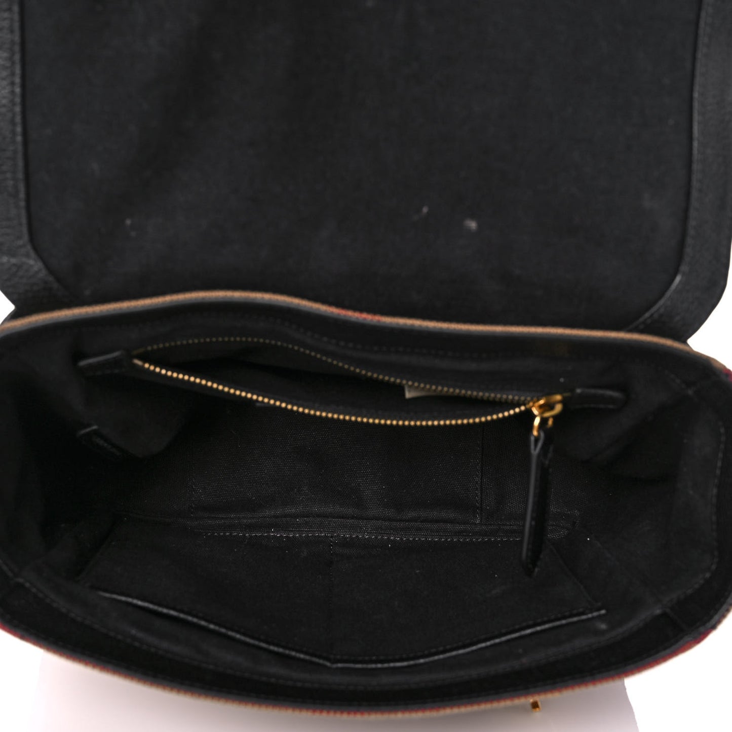 Canvas Mega Check Large Baildon Messenger Bag Black