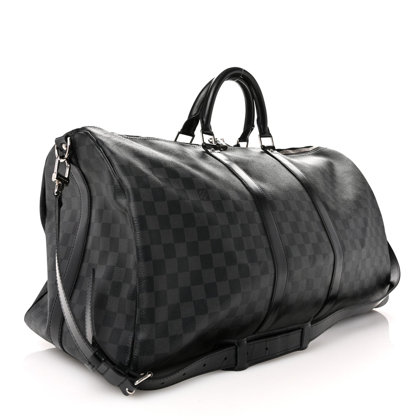 Damier Graphite Keepall Bandouliere 55
