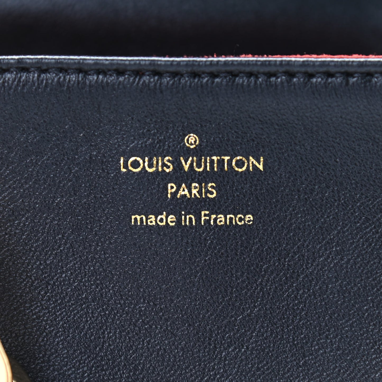Lambskin Embossed Monogram Coussin Belt Bag Black
