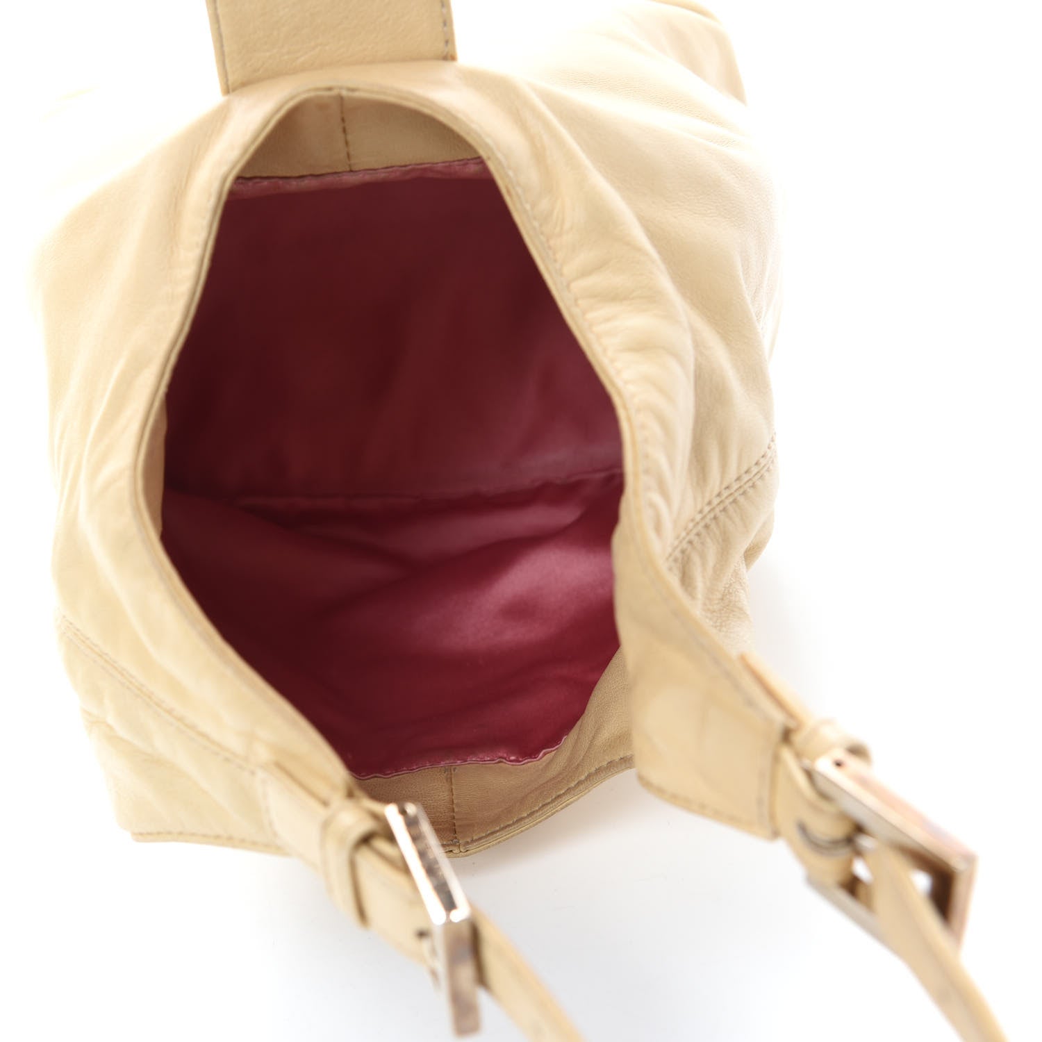 Fendi Nappa Small Hobo Beige 5 of 11