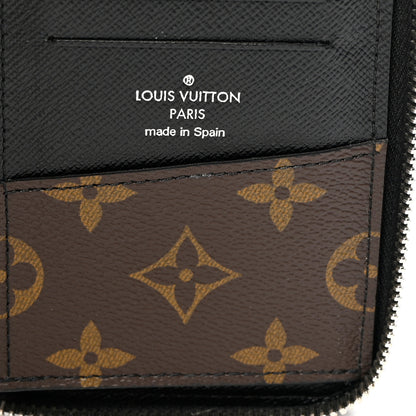 Louis Vuitton Monogram Macassar Vertical Zippy Wallet 9 of 10