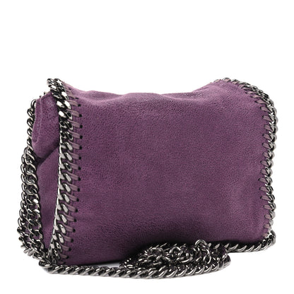 Stella McCartney Shaggy Deer Tiny Falabella Tote Purple 2 of 4