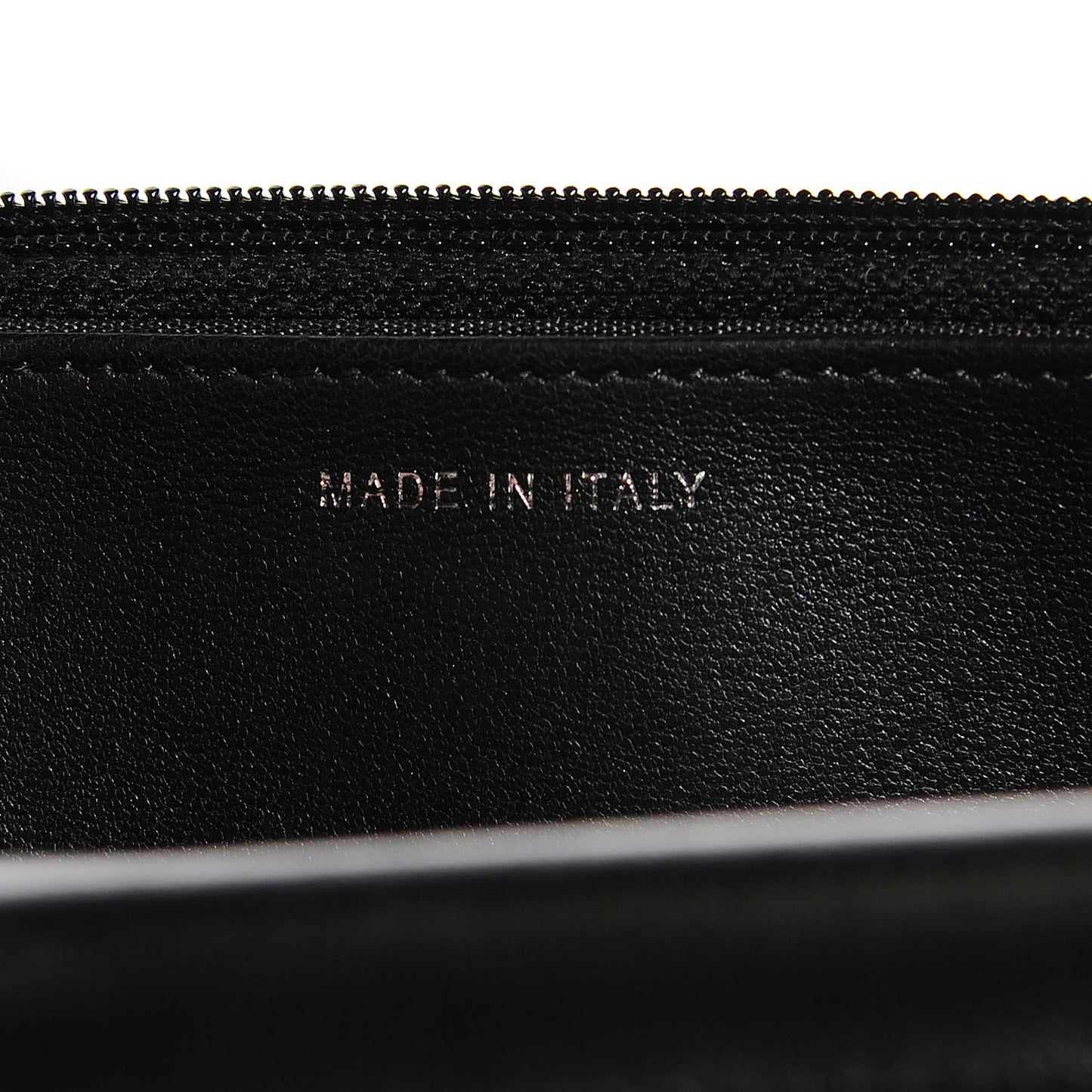Lambskin Quilted Boy Wallet On Chain WOC Black